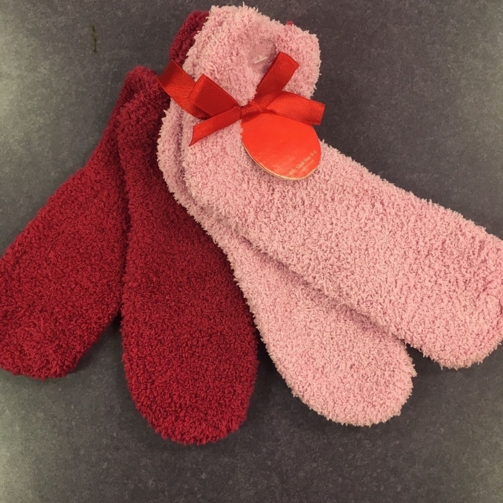 2Pack of Fuzzy Socks-many other colors